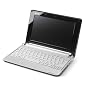 Acer Aspire One A150-Aw Netbook, Linpus Linux Lite version, 1GB DDR2 RAM, 120GB HD (Seashell White)