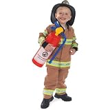 Firefighter Child Costume (Tan) - Toddler (2/4) Child (Child Toddler (2-4))
