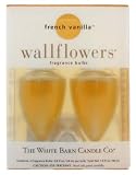 Bath & Body Works French Vanilla Wallflowers Fragrance Bulbs 2 pk - .8 oz each - by The White Barn Candle Co.