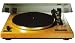 Thorens TD 240 Vollautomatischer Plattenspieler (DC-Motor, TP 21 Tonarm, AT-95E Tonabnehmer, Acryl Staubschutzhaube) echtholz-massivholz-hell
