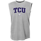 Texas Christian Horned Frogs Ash Arched Logo Sleeveless T-shirt