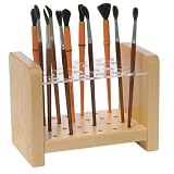 Maple Paint Brush Stand
