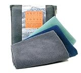 Aquis Adventure Microfiber Towel - Medium 15x29