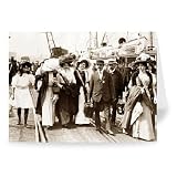 Fashion Show - Greeting Card (Pack of 2) - 7x5 inch - Art247 - Standard Size - Pack Of 2