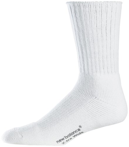 New Balance Men's Extra Wide Crew Fits Up to 6E 2-Pack Sock