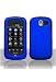 Pantech CDM8999 Crux Rubberized Shield Hard Case - Blue