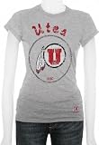 Utah Utes Women's Oxford Circle Cube T-Shirt
