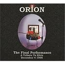  The Final Performance