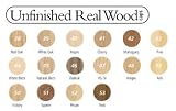 FastCap Adhesive Cover Caps Pre-Finished Wood Ash 9/16' (1 Sheet 52 Caps)