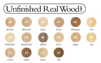 FastCap Adhesive Cover Caps Pre Finished Wood Maple 9 16