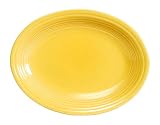 Homer Laughlin China Fiesta Sunflower Oval Platter 9 5/8"