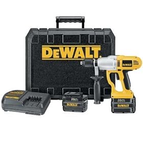DEWALT DW006K 2-1/2-Inch 24-Volt Ni-Cad Cordless Hammer Drill/Driver Kit