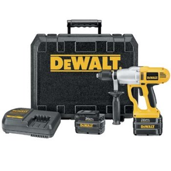 DEWALT DW006K 2-1/2-Inch 24-Volt Ni-Cad Cordless Hammer Drill/Driver Kit