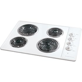 Frigidaire FEC30C4AS 30" Coil Electric Cooktop (White)