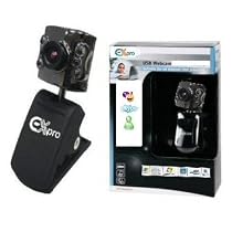 Ex-Pro Super Laptop/Desktop CLIP on Video Webcam 300K 1.3M Pixel - Super Cam, Glass Lense, LED Lights - Web Camera Cam - 100% compatible for Yahoo, MSN Chat, AOL, Skype etc... Easy fast install, no disks, perfect Gift !