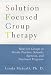 Solution Focused Group Therapy: Ideas for Groups in Private Practice, Schools, Agencies, and Treatment Programs