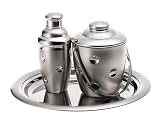 Marquis by Waterford Polka Dot 3-Piece Stainless-Steel Bar Set