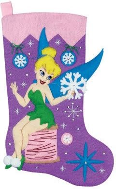 Janlynn Tinker Bell Stocking Felt Applique Kit 18" Long 1135-36