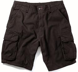Ultra Force Vintage Black Cargo Shorts
