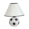 Ceramic Soccer Ball Lamp
