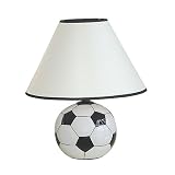 Ceramic Soccer Ball Lamp