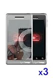 Motorola A955 Droid 2 Mirror Reflect Screen Protector ( 3Packs )