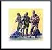Art Poster Metal Framed Print - OPPOSITE NUMBERS - Artist: JAMES DIETZ- Poster Size: ...
