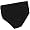 100% Stretch Nylon Cheerleading Brief Trunks, AS, Black