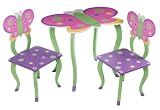 Trend Lab Butterfly Table and Two Stool Set