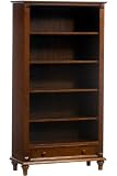 Savannah Five shelf Bookcase With Drawer