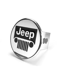 Automotive Parts and Accessories: Jeep Grille Logo Steel Tow Hitch Cover Plug - Au-tomotive Gold