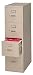 HON(R) 370 Series 4-Drawer Letter File, Putty