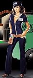 Koxxx Cable - Sexy Adult Cable Girl Costume Lingerie Uniforms