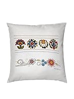 Savage Funda De Cojín Naif (Blanco/Multicolor)