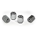 Honda-Black Valve Cap Set