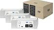 HP 81 3-Ink Multipack Black Dye Based Cartridge (C5066A)