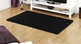 Extra Large Black Ultima rug aprox 2x2.9m