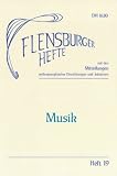 Produkt-Bild: Flensburger Hefte, Bd. 19: Musik