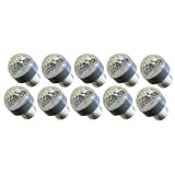 eTopLighting (10) Bulbs, LED Energy Saving E26 Screw Base Replacement Light Bulb