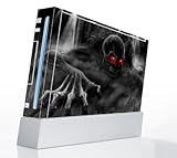 Dark Ghost Decorative Protector Skin Decal Sticker for Nintendo Wii Console ....