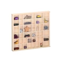 Zeller 12112 Setzkasten, Kiefer, mit Scheibe / 45 x 4.5 x 40, natur