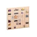 Zeller 12112 Setzkasten, Kiefer, mit Scheibe / 45 x 4.5 x 40, natur