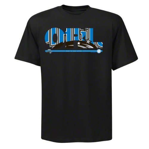 Cheap Orlando Magic Black NBA on ESPN Cityscape T-Shirt