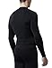 TSLA Men's Thermal Wintergear Compression Baselayer Long Sleeve Top Version17, Wintergear Basic(r21) - Black, Medium