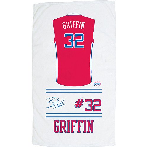 Pro Towel Sports Los Angeles Clippers Blake Griffin Player Jersey Towel