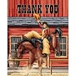 Rodeo Cowboy Thank You Notes