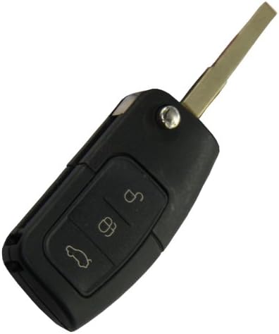 For FORD Focus Mondeo Transit 3 Button New Uncut Flip Remote Key case Shell No chips inside