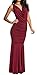made2envy Evening Draped Dress with Open Back and Chain Decoration