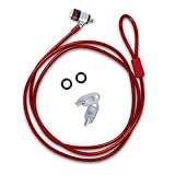 PC Guardian 29RR-90 Keyed Computer Lock (Red)