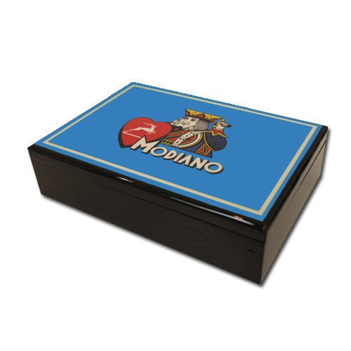 Modiano Hi Gloss Box - Blue